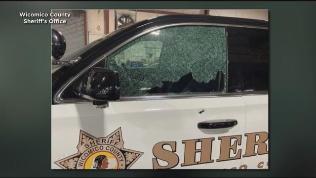 Occupied Wicomico Sheriff's Vehicle Struck by Gunfire